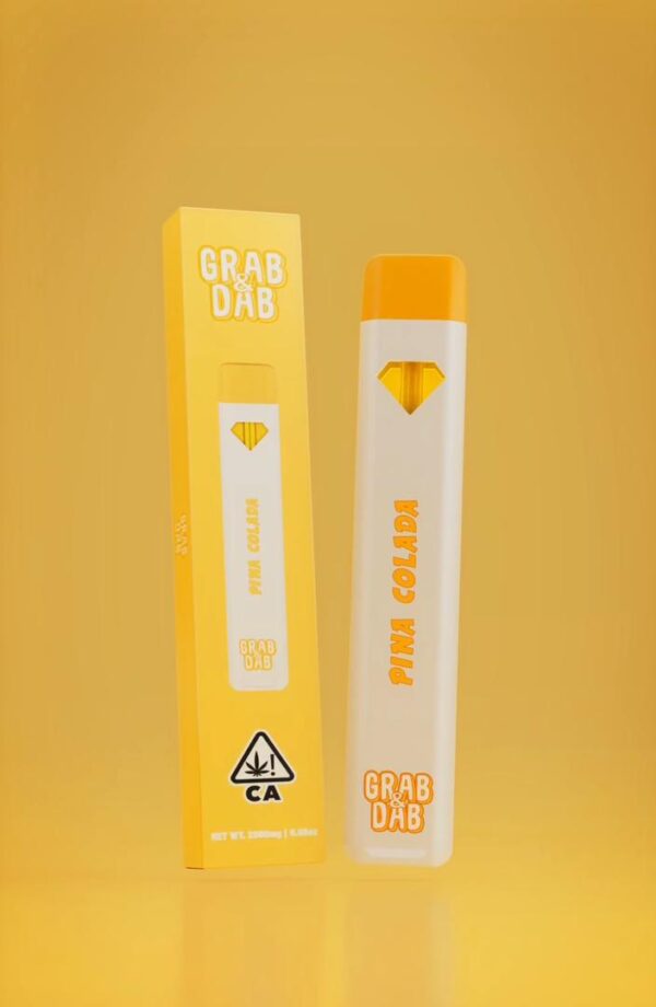 grab and dab pink colada
