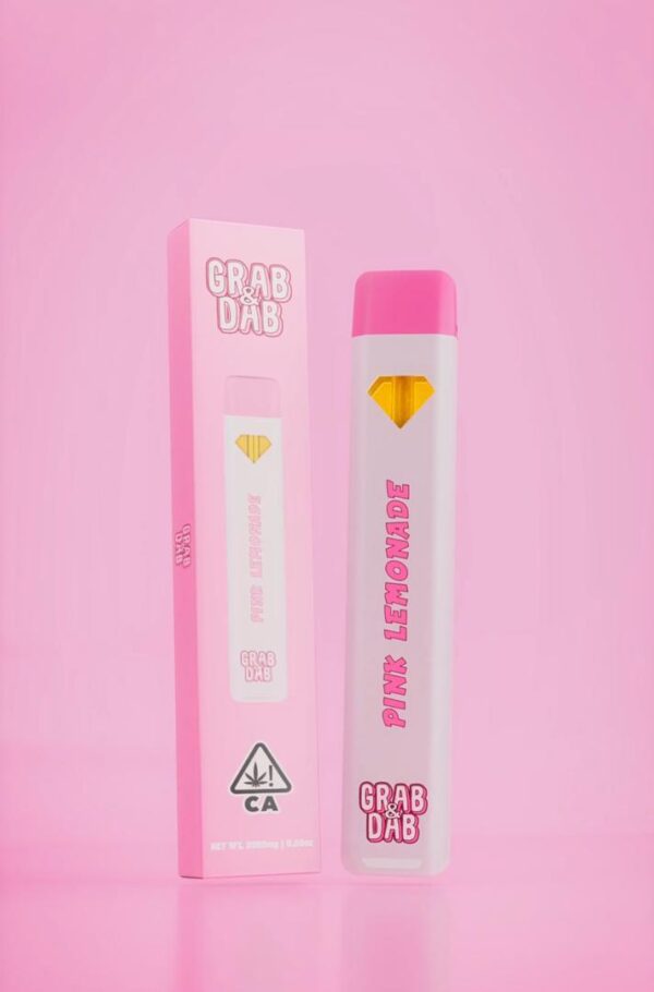 grab and dab pink lemonade
