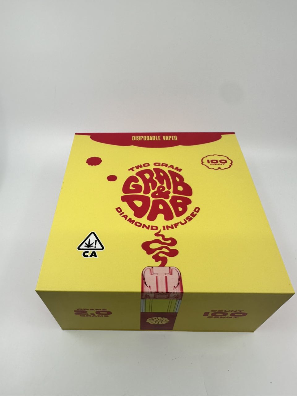 grab and dab 2g yellow box